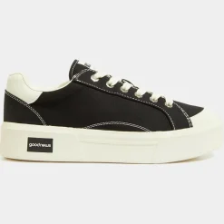 Homme Good News Baskets en Coton Bio Opal noires