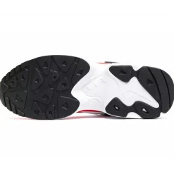 Discount Nike Baskets en Cuir & Mesh Air Max 2 Light blanc/rouge