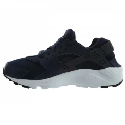 Clearance Nike Baskets en Cuir & Mesh Huarache Gs blau marine/noir