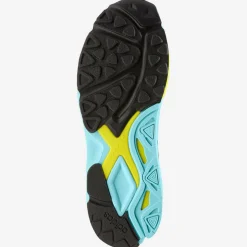 Femme Adidas Baskets en Cuir & Mesh Lxcon 94 turquoise/jaune/violet