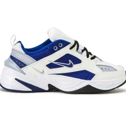 Homme Nike Baskets en Cuir & Mesh M2K Techno bleu/blanc