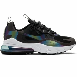 Clearance Nike Baskets en Cuir & Mesh React 270 Gs noir/bleu/vert