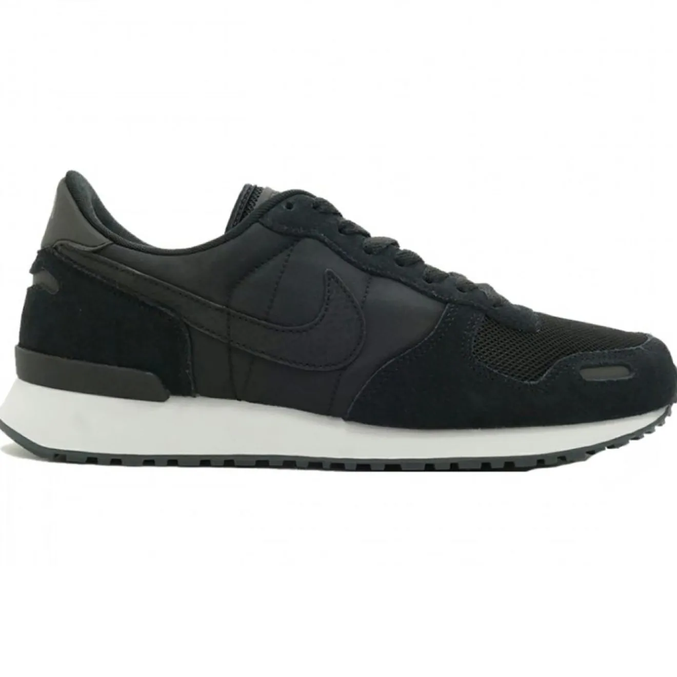 Homme Nike Baskets en Cuir & Tissu Air Vortex Retro noires