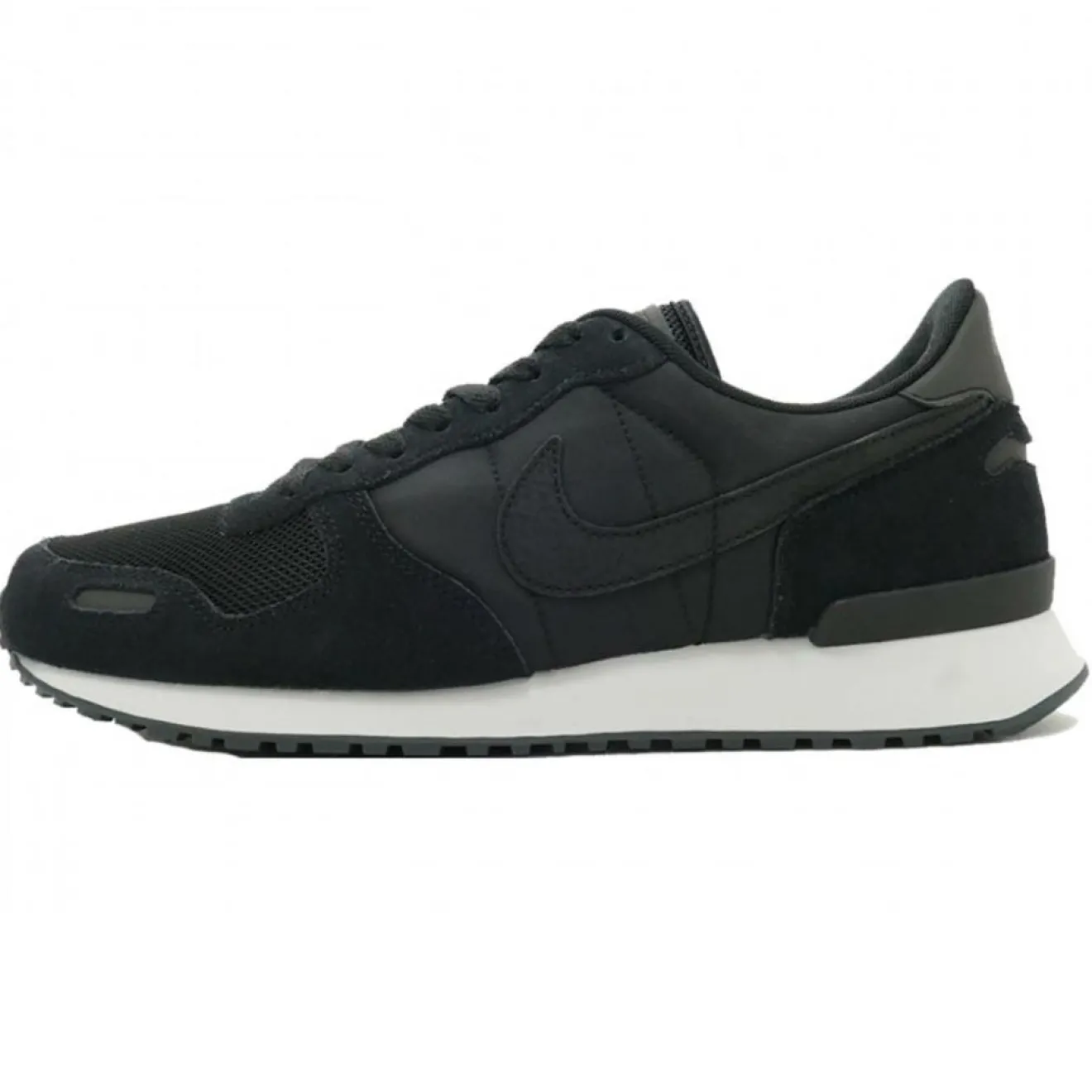 Homme Nike Baskets en Cuir & Tissu Air Vortex Retro noires