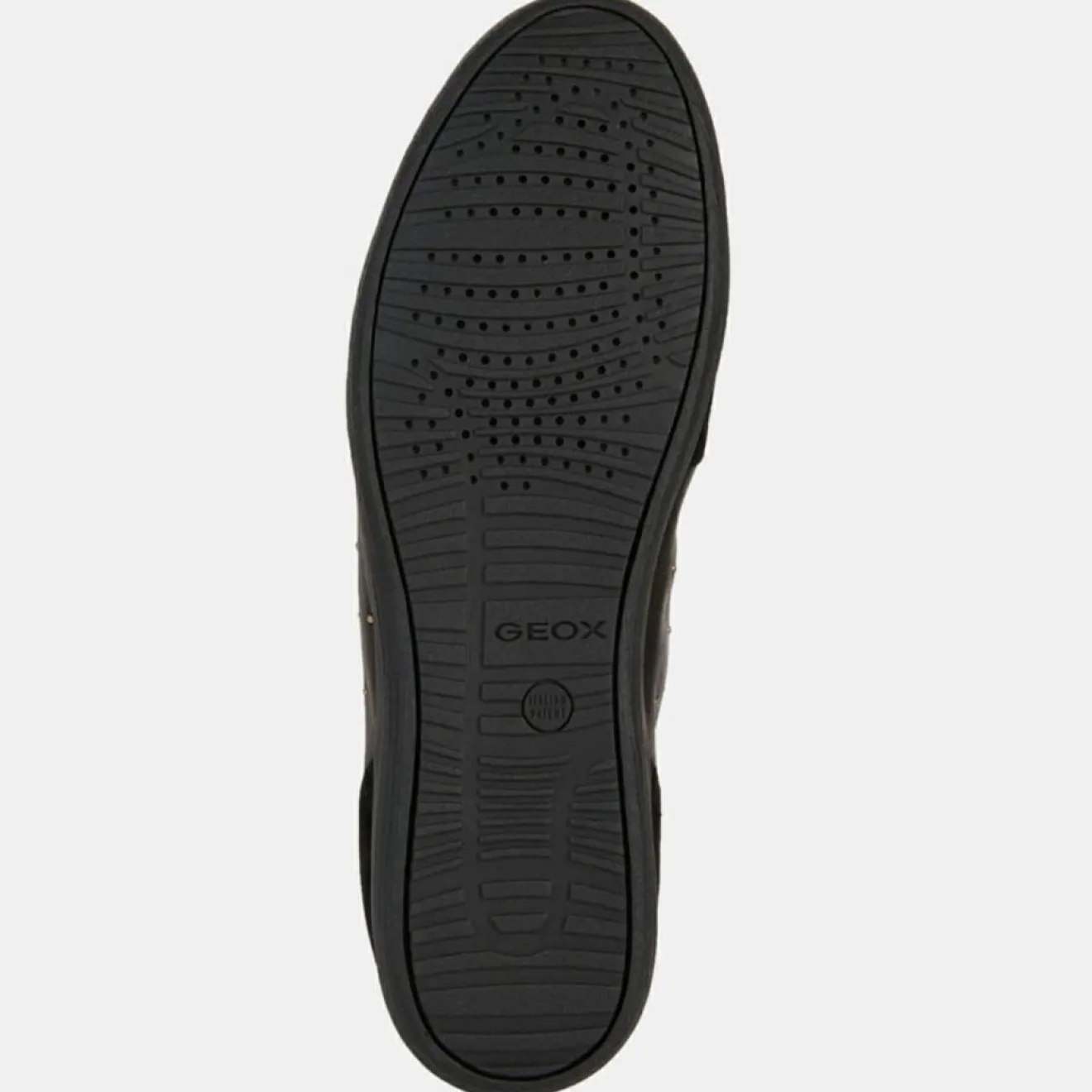 Best Geox Baskets en Cuir & Velours de Cuir Myria noires