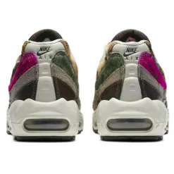 Femme Nike Baskets en Cuir Air Max 95 beige/multicolore