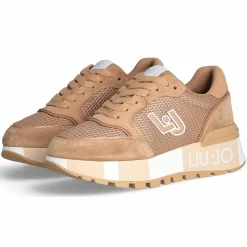 New Liu-Jo Baskets en Cuir Amazing marron