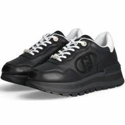 Clearance Liu-Jo Baskets en Cuir Amazing noires