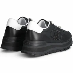 Clearance Liu-Jo Baskets en Cuir Amazing noires