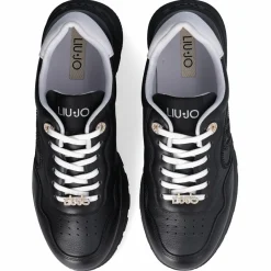 Clearance Liu-Jo Baskets en Cuir Amazing noires