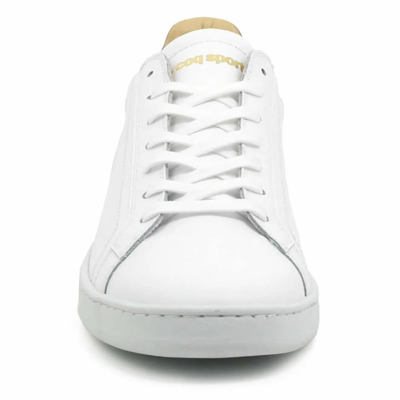 Best Le Coq Sportif Baskets en Cuir Avantage blanc/rouge