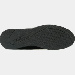 Discount Geox Baskets en Cuir Avery noires