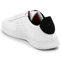 Femme Le Coq Sportif Baskets en Cuir Break W Tech blanc/noir