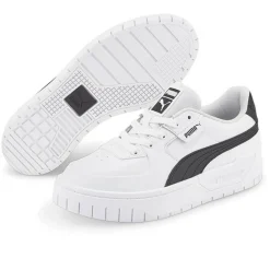 Femme Puma Baskets en Cuir Cali Dream Lthr blanches