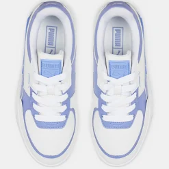 Femme Puma Baskets en Cuir Cali Dream Tweak Dissi blanc/violet