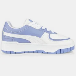 Femme Puma Baskets en Cuir Cali Dream Tweak Dissi blanc/violet