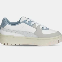 Femme Puma Baskets en Cuir Cali Dream blanc/bleu