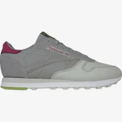 Enfant Reebok Baskets en Cuir Cl Lthr Trico Cn4025 gris/violet