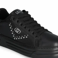 Femme Liu-Jo Baskets en Cuir Cleo noires