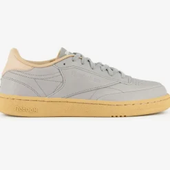 Hot Reebok Baskets en Cuir Club C 85 Gomme Cn3030 grises