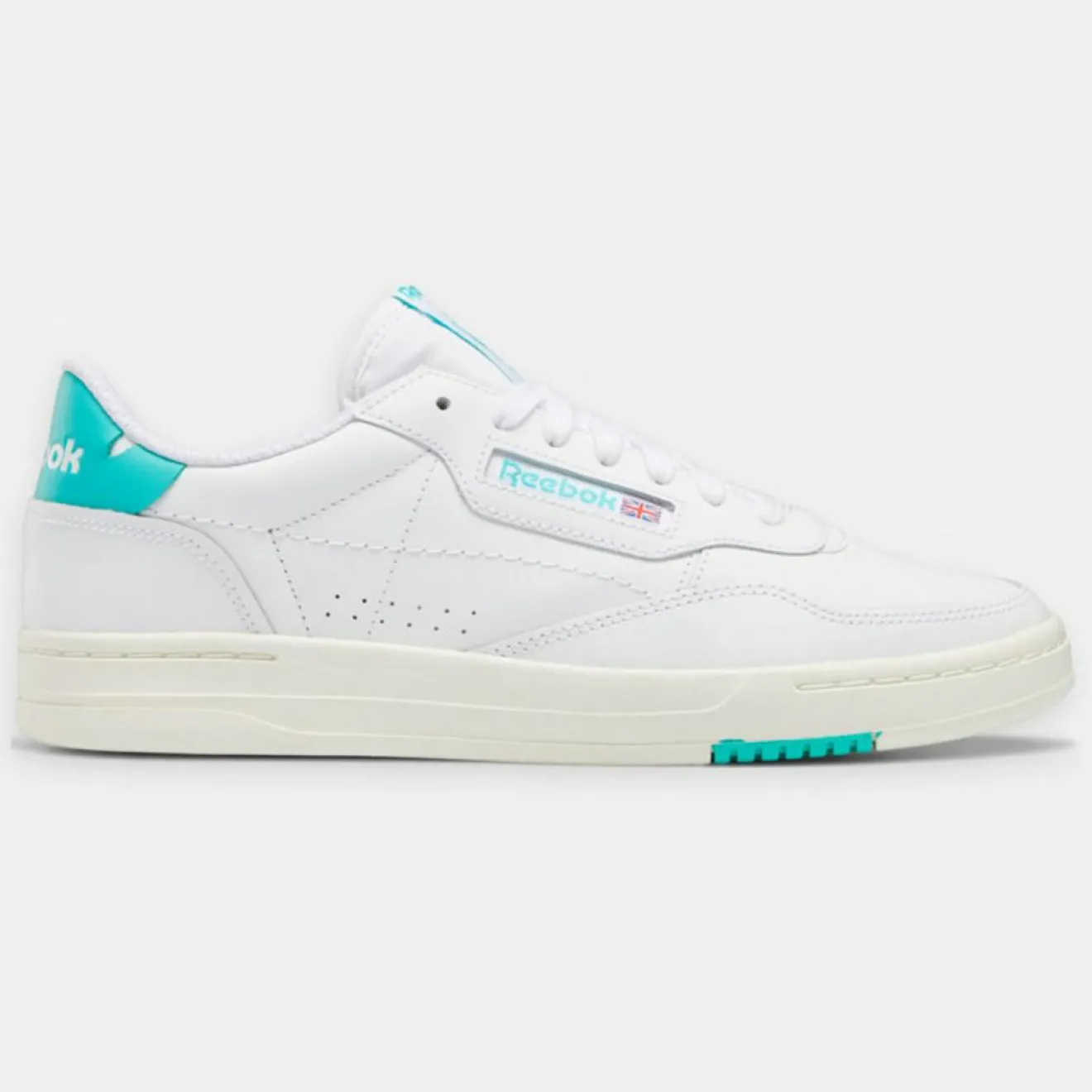 Best Reebok Baskets en Cuir Court Peak blanc/bleu