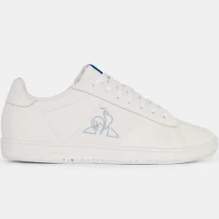 Best Le Coq Sportif Baskets en Cuir Courtmatch blanches