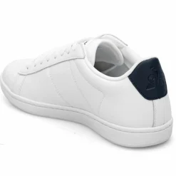 Le Coq Sportif Baskets en Cuir Courtset blanc/noir
