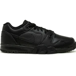 Hot Nike Baskets en Cuir Cross Trainer Low noires