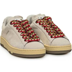 New Lanvin Baskets en Cuir Curb beiges