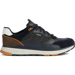 Best Geox Baskets en Cuir Dolomia bleu marine