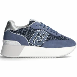 New Liu-Jo Baskets en Cuir Dreamy bleues