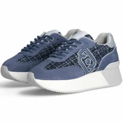 New Liu-Jo Baskets en Cuir Dreamy bleues