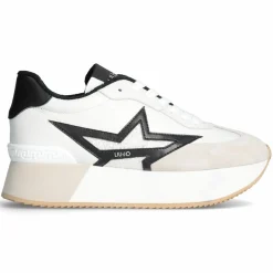 Femme Liu-Jo Baskets en Cuir Dreamy blanc/noir