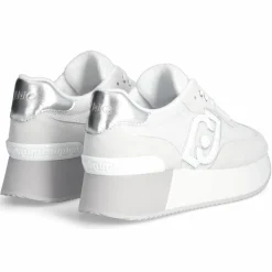 Femme Liu-Jo Baskets en Cuir Dreamy blanc/argenté