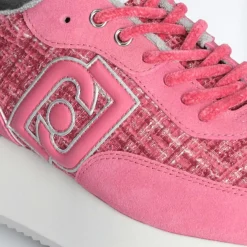 Femme Liu-Jo Baskets en Cuir Dreamy fuchsia