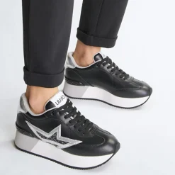 Best Liu-Jo Baskets en Cuir Dreamy noir/argenté