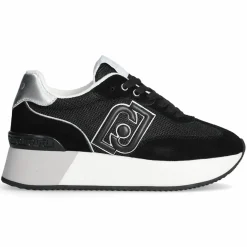 Femme Liu-Jo Baskets en Cuir Dreamy noir/argenté