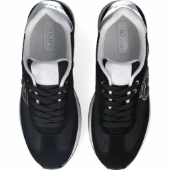 Femme Liu-Jo Baskets en Cuir Dreamy noir/argenté