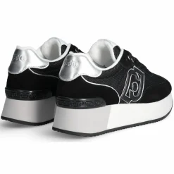 Femme Liu-Jo Baskets en Cuir Dreamy noir/argenté