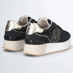 Femme Liu-Jo Baskets en Cuir Dreamy noires