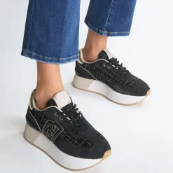 Femme Liu-Jo Baskets en Cuir Dreamy noires