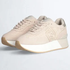 New Liu-Jo Baskets en Cuir Dreamy pêche