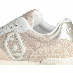 Femme Liu-Jo Baskets en Cuir Dreamy savane/blanc