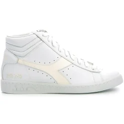 Femme Diadora Baskets en Cuir Game High 2030 blanc immaculé/blanc