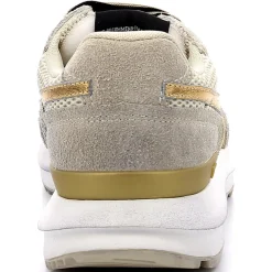 Diadora Baskets en Cuir Kmaro 42 Metal taupe/doré