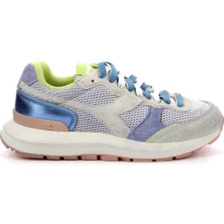 Homme Diadora Baskets en Cuir Kmaro 42 Metal bleu/gris
