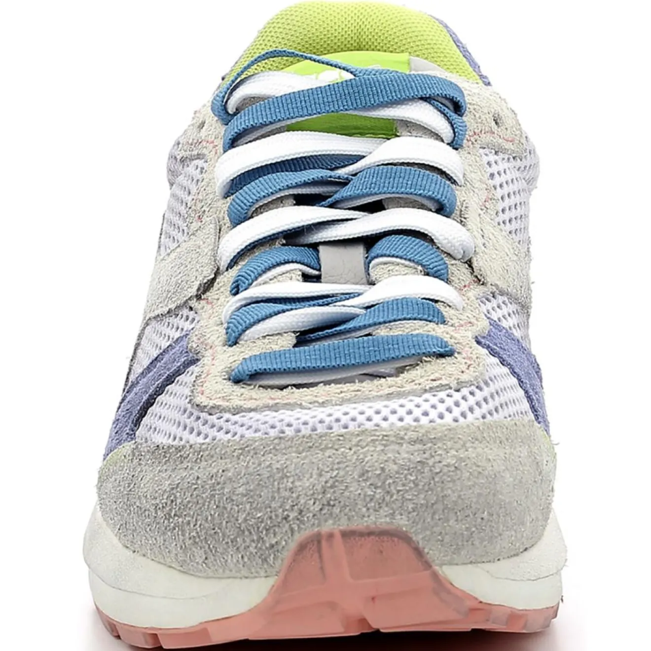 Homme Diadora Baskets en Cuir Kmaro 42 Metal bleu/gris