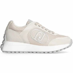 Femme Liu-Jo Baskets en Cuir Lolo beiges