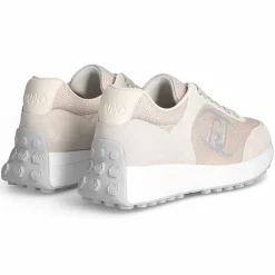 Femme Liu-Jo Baskets en Cuir Lolo beiges