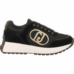 Femme Liu-Jo Baskets en Cuir Lolo noires